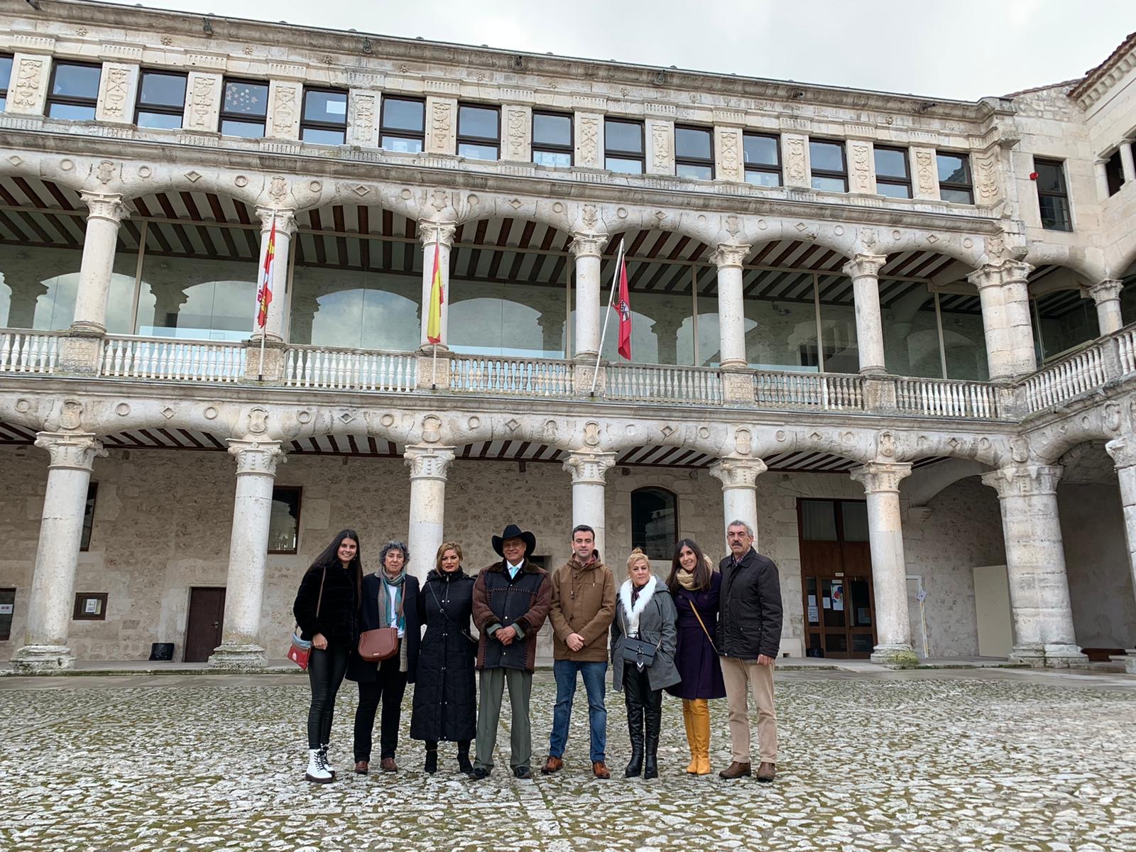 El Gobierno local recibió a los visitantes de Yuriria.
