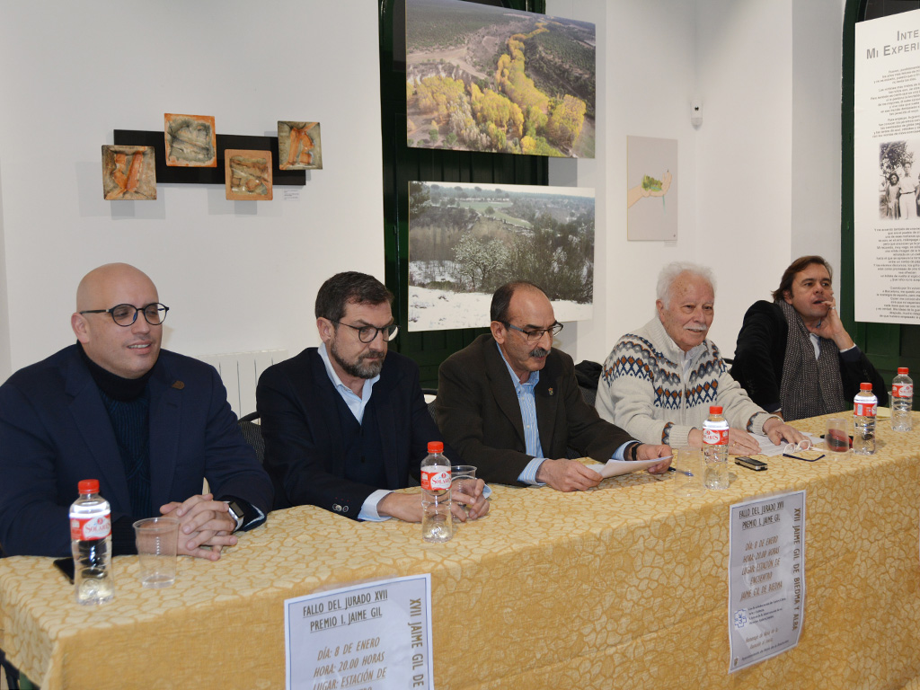 De izq. a dcha. David Ferrer, Fernando Romera, Juan José Maroto, Francisco Ruiz y Andreu Jaume. / Amador Marugán