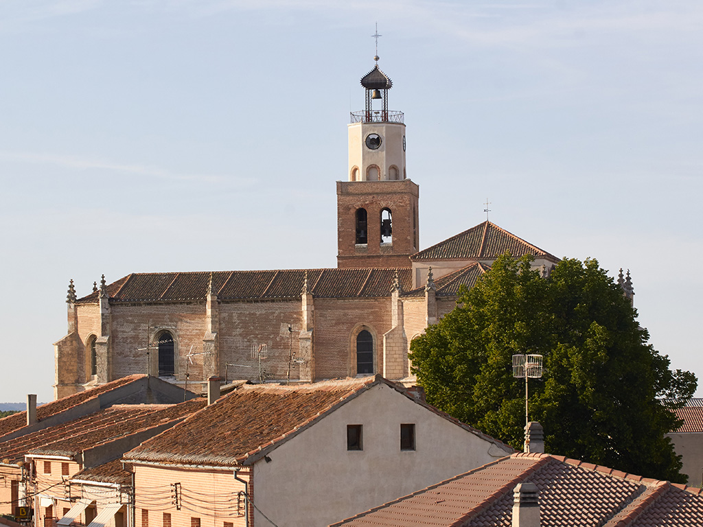 La construcción de la iglesia de Coca finalizó en el año 1520. / Nerea Llorente