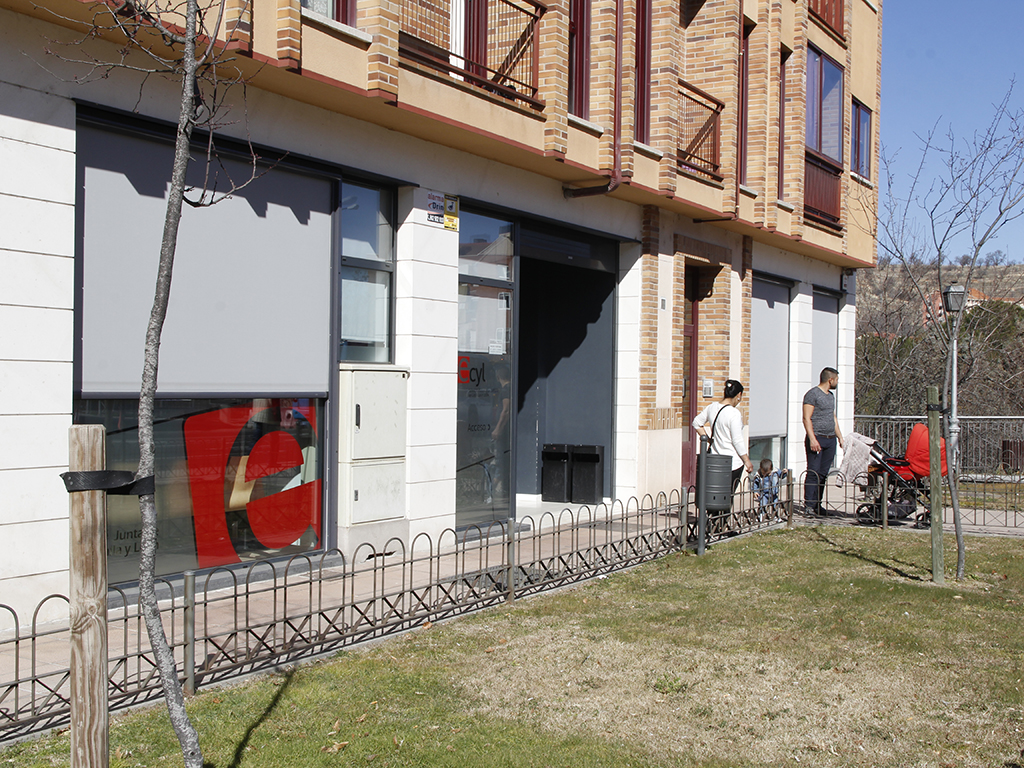 Sede de la oficina del Servicio Público de Empleo en Segovia. / NEREA LLORENTE