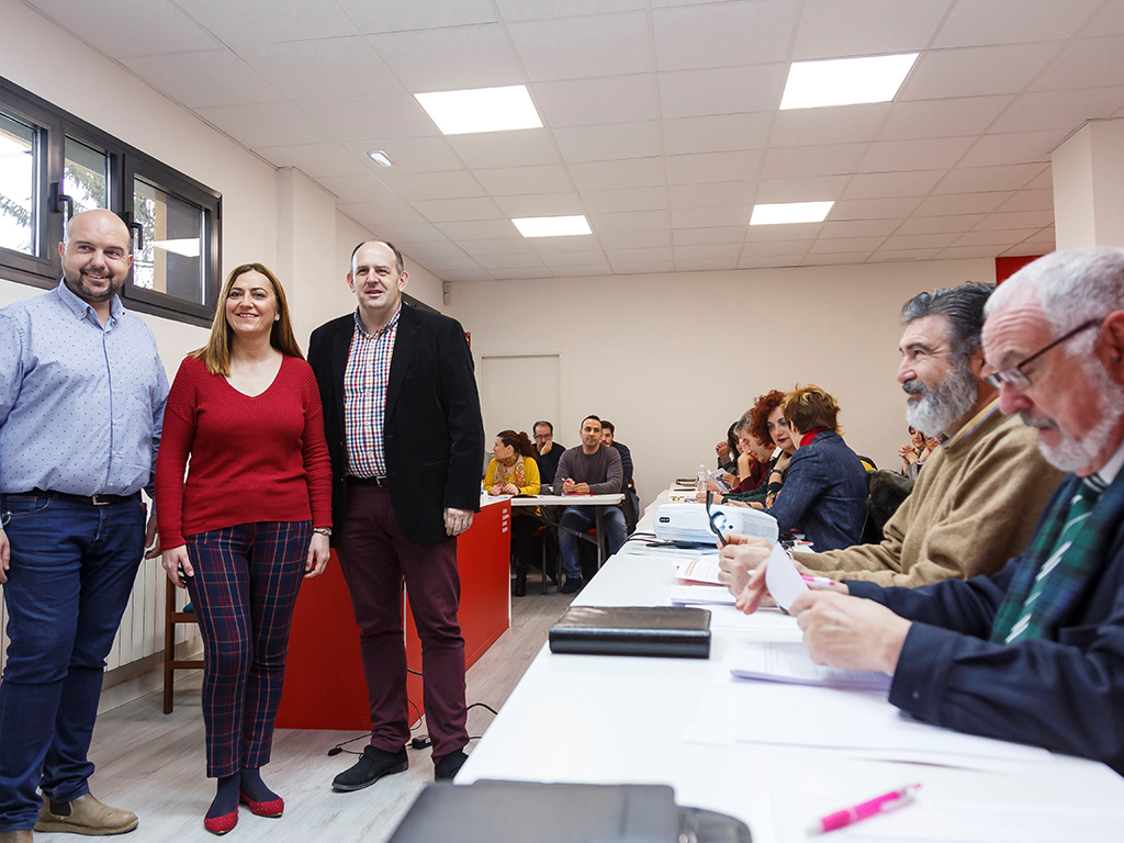 La vicesecretaria general del PSOECyL, Virginia Barcones, en Segovia./ E.A.