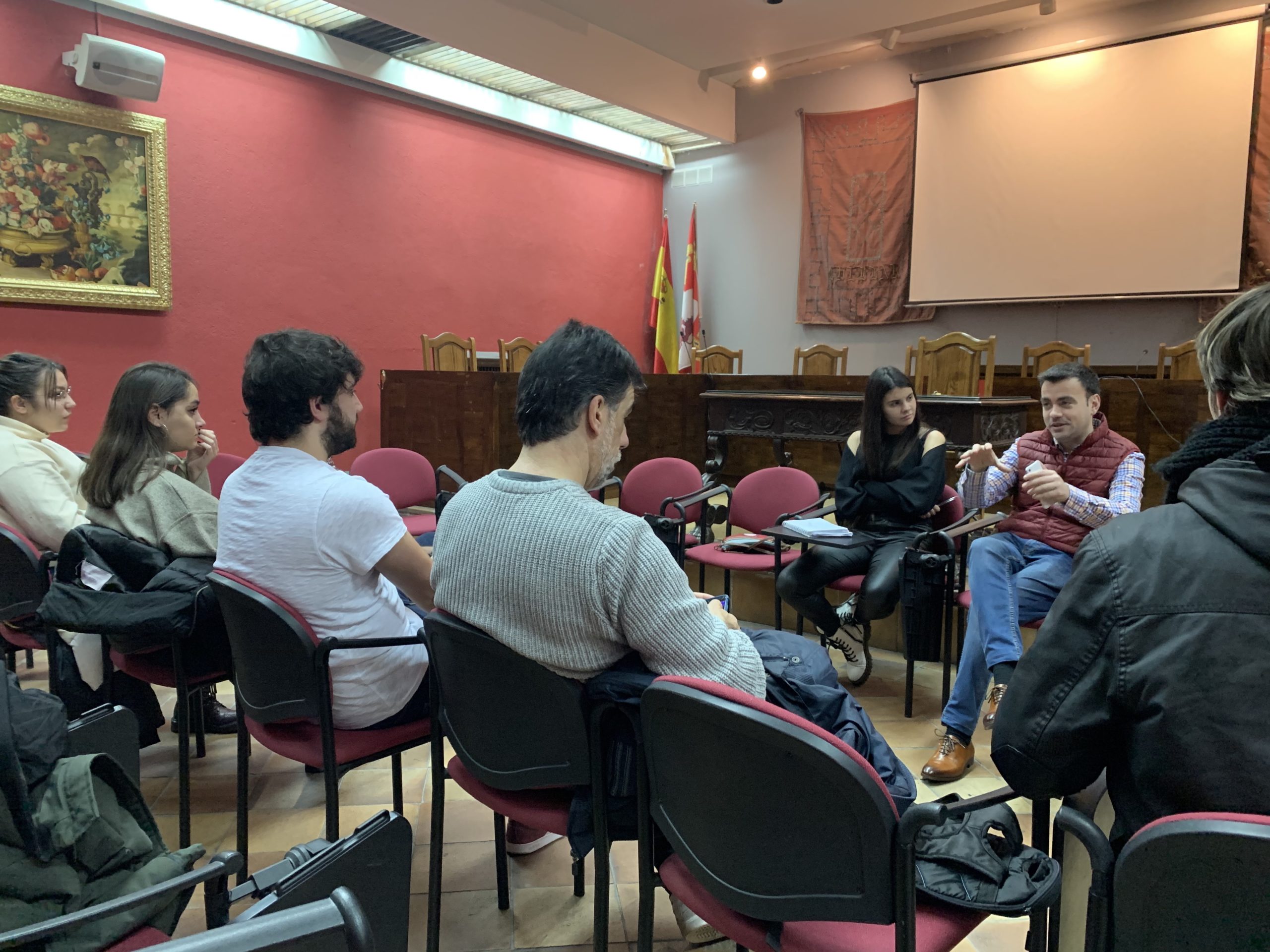 Última reunión celebrada entre Ayuntamiento y jóvenes.