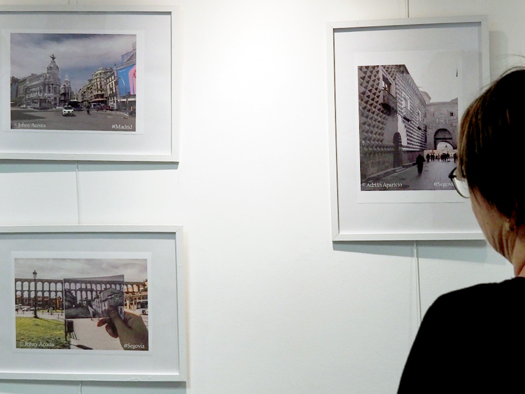 El Vicerrectorado y la Biblioteca del Campus María Zambrano han organizado una exposición de fotografías. / KAMARERO