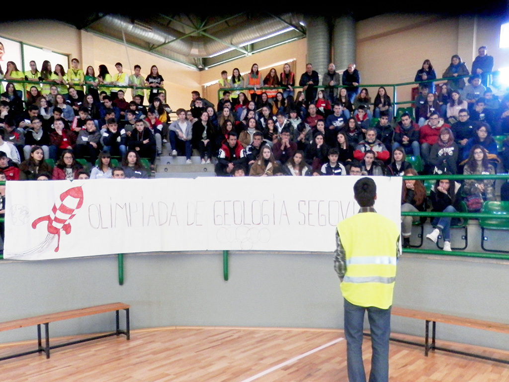 La Olimpiada de Geología cuenta en Segovia con una buena respuesta de alumnos y profesores. /KAMARERO