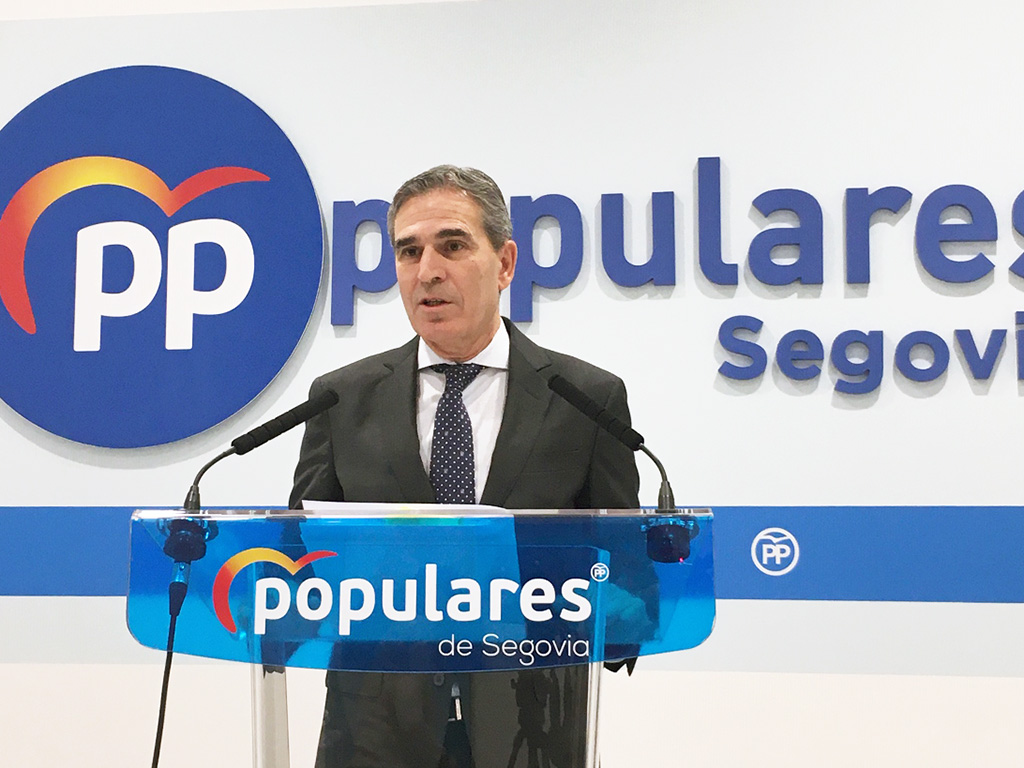 Juan José Sanz Vitorio, durante una intervención. /E. A.