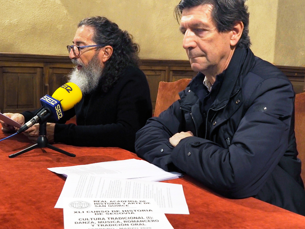 Pablo Zamarrón (izq), junto a Rafael Cantalejo. / KAMARERO