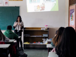 Encuentros con doce científicas en las aulas del Colegio Marista 3 10 4kama Colego Maristas Jornada Cientificas KAM6564