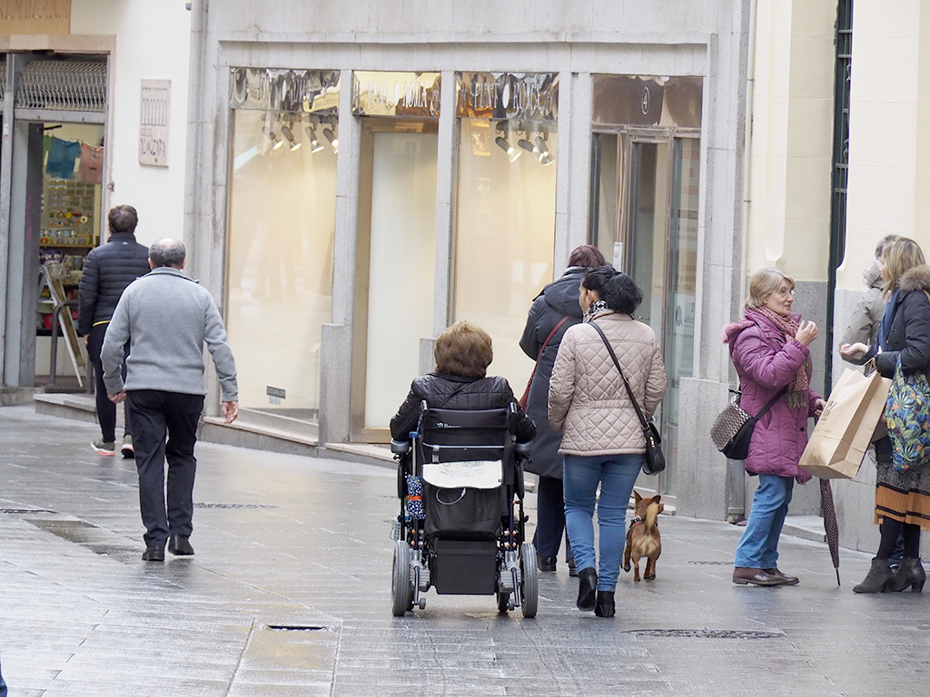 El convenio busca favorecer la movilidad de las personas con mayores dificultades. / Nerea Llorente
