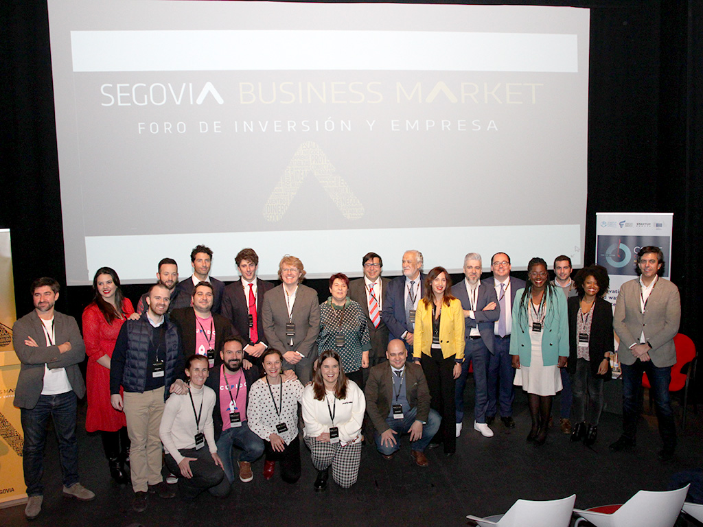 ‘Segovia Business Market’ reunió a inversores y entidades internacionales con empresarios y emprendedores. / NEREA LLORENTE