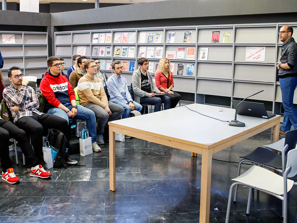 Participantes en la primera edición del HackerFest, en 2019. / El Adelantado