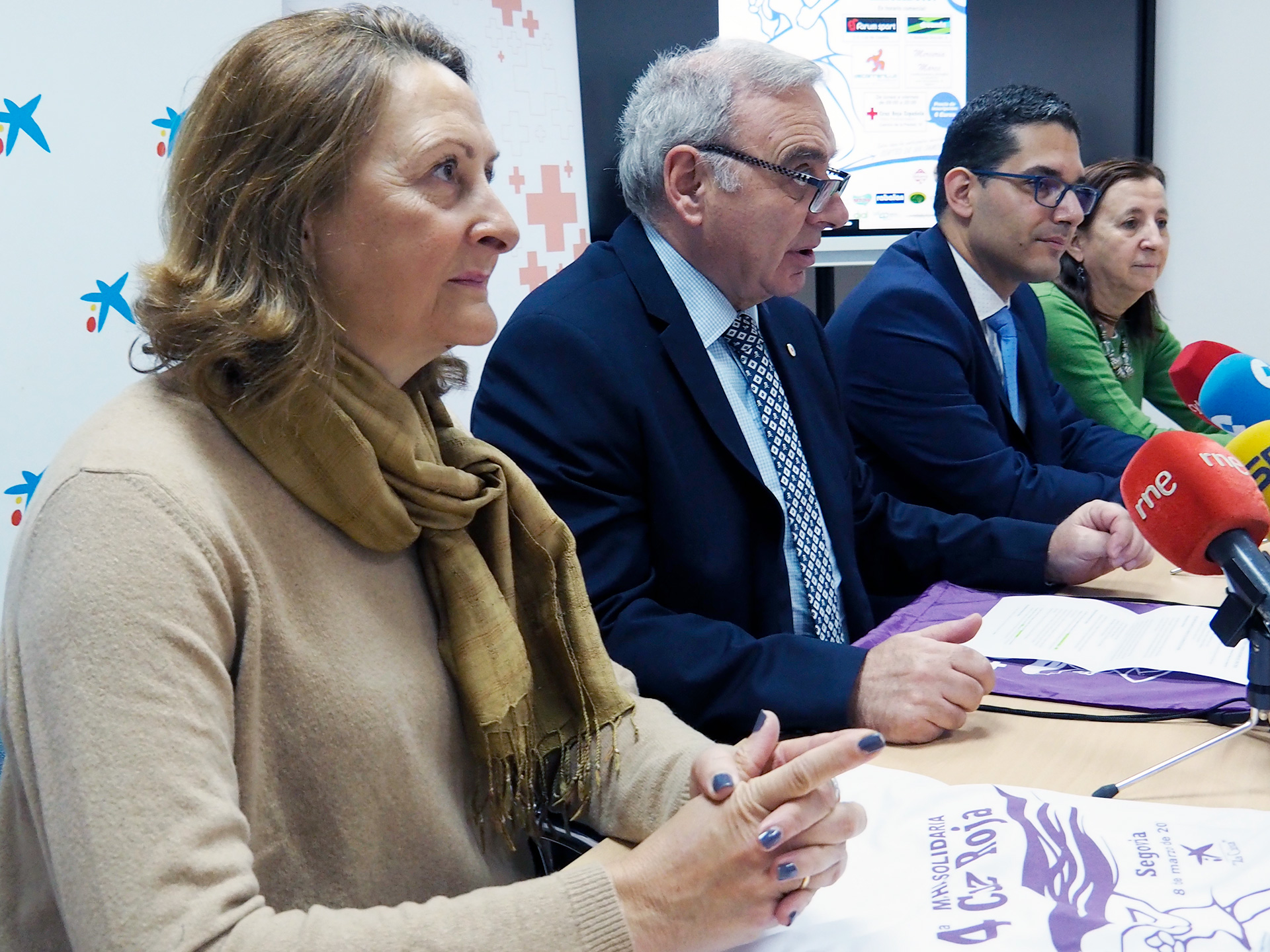 Marian Rueda, José Ignacio de Luis Páez, Félix Toro y Maite Fuentetaja. / KAMARERO