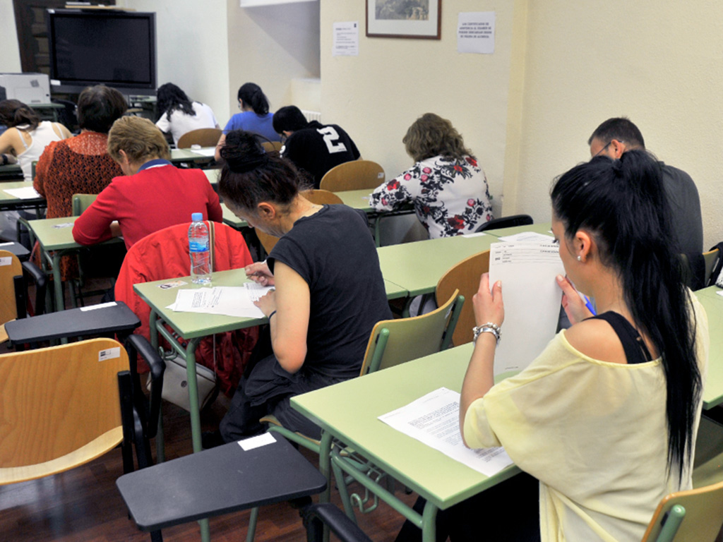 Aula del centros asociado de la UNED en Segovia. /KAMARERO
