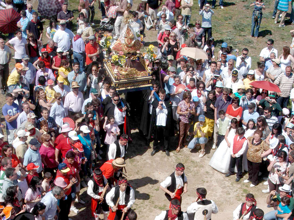 Imagen de la celebración de la Subida hace diez años./G.H.