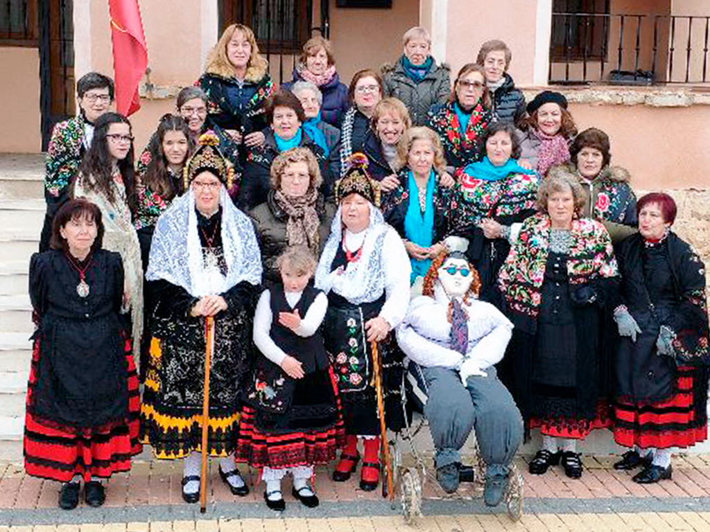 Las aguederas de este año volvieron a venerar a su patrona.