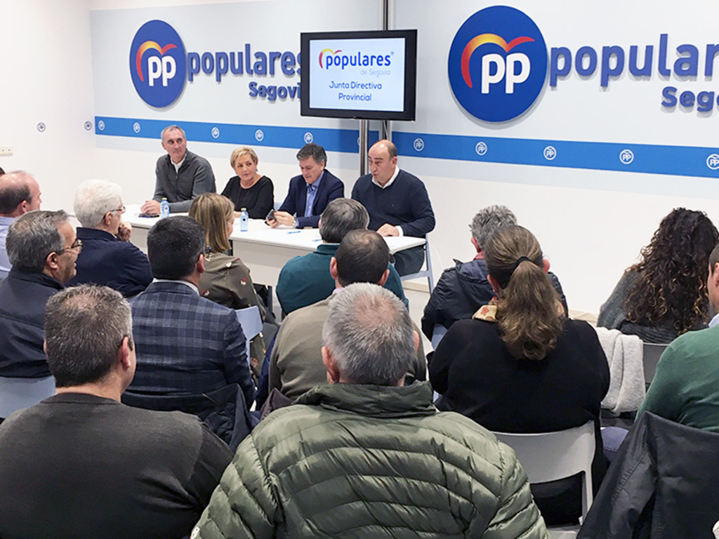 El PP reprocha al PSOE el uso partidista del Twitter de la Subdelegación del Gobierno 1 17 1 PP Junta directiva provincial