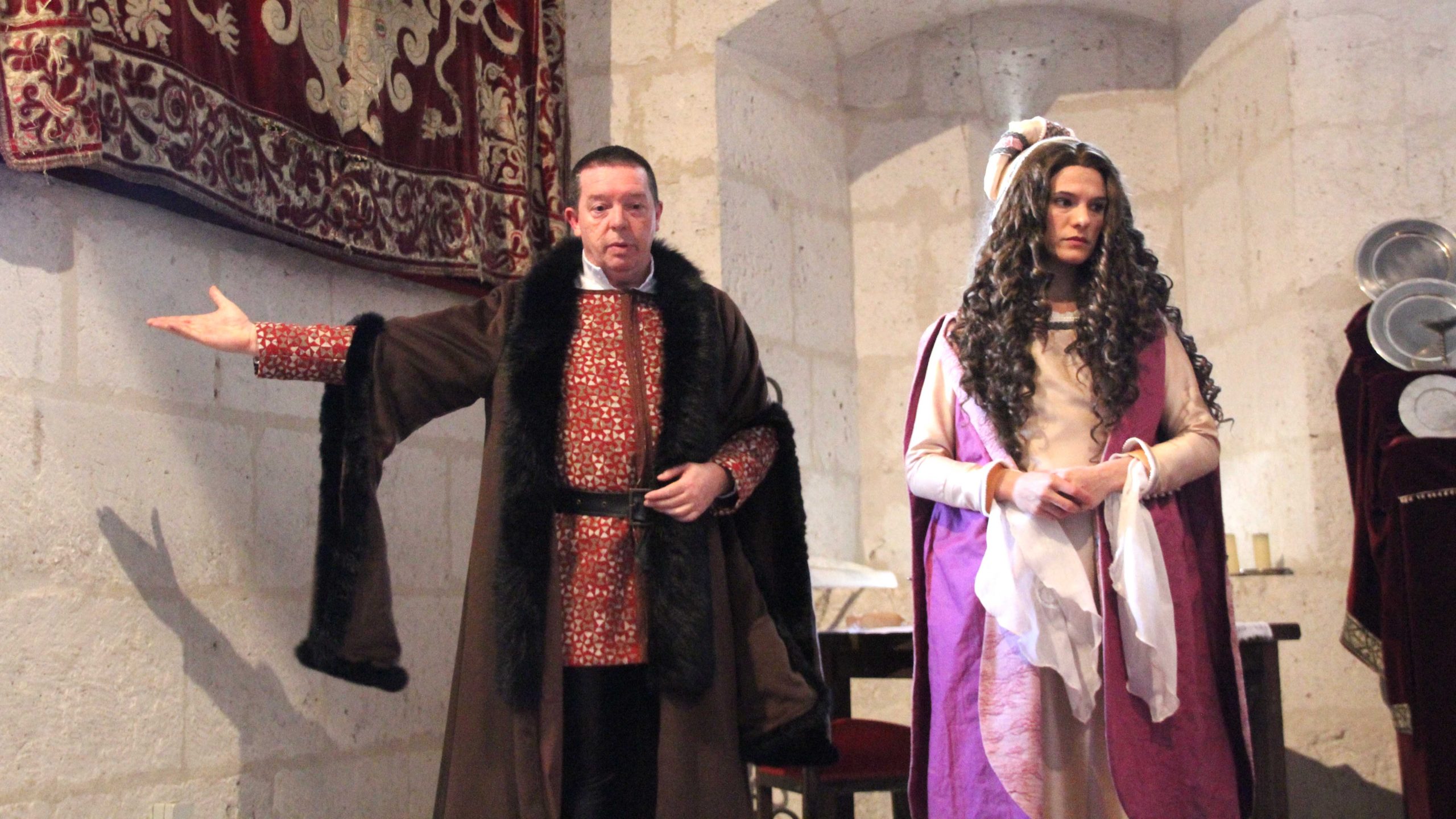 Visita teatralizada del Castillo de Cuéllar. / C.N.