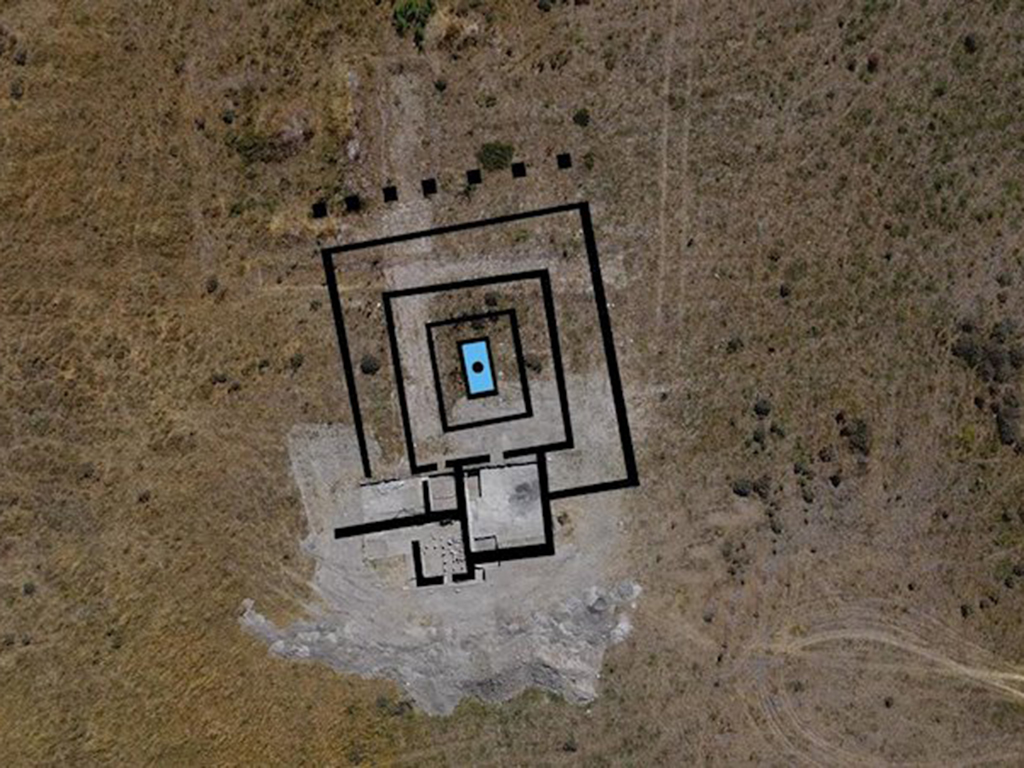 Plano de la mansión romana de Matabuey. / Europa Press