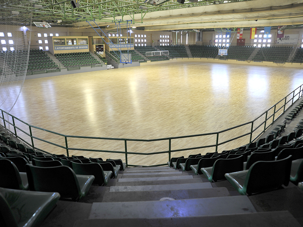 Vista general del Pabellón Pedro Delgado. / Kamarero