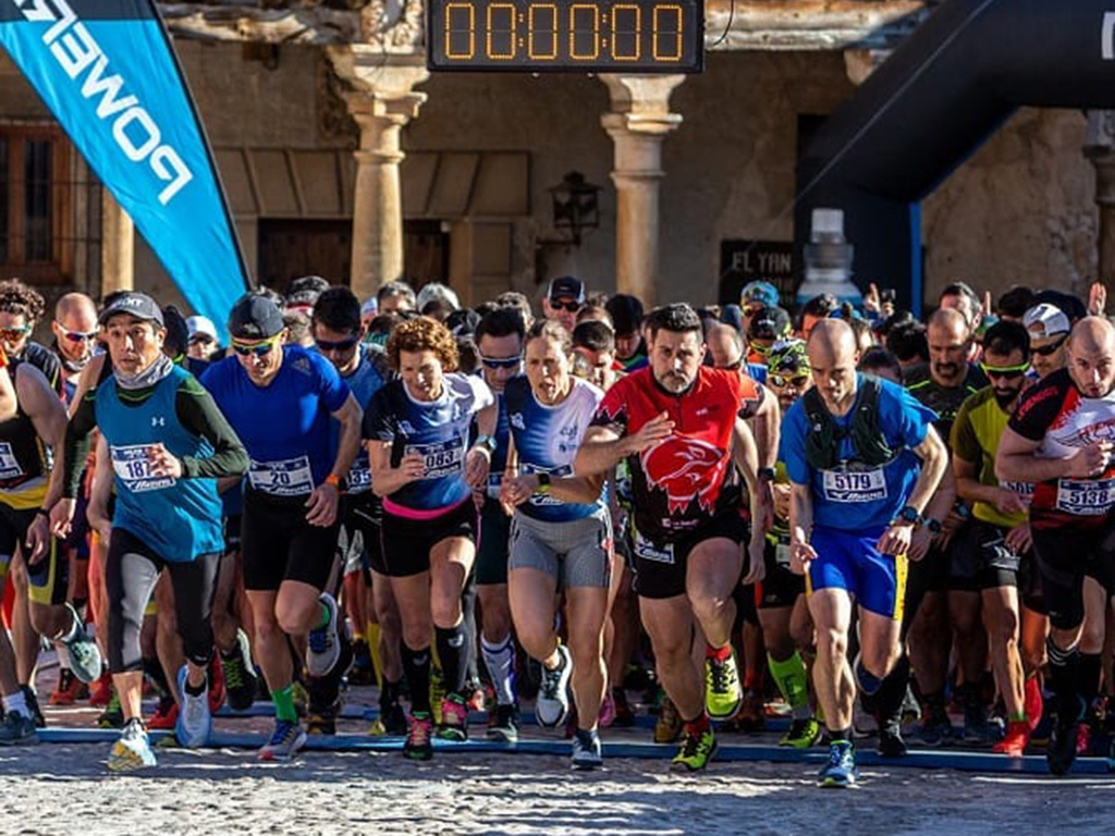 Salida del trail de Pedraza. / ZIMA ZERO