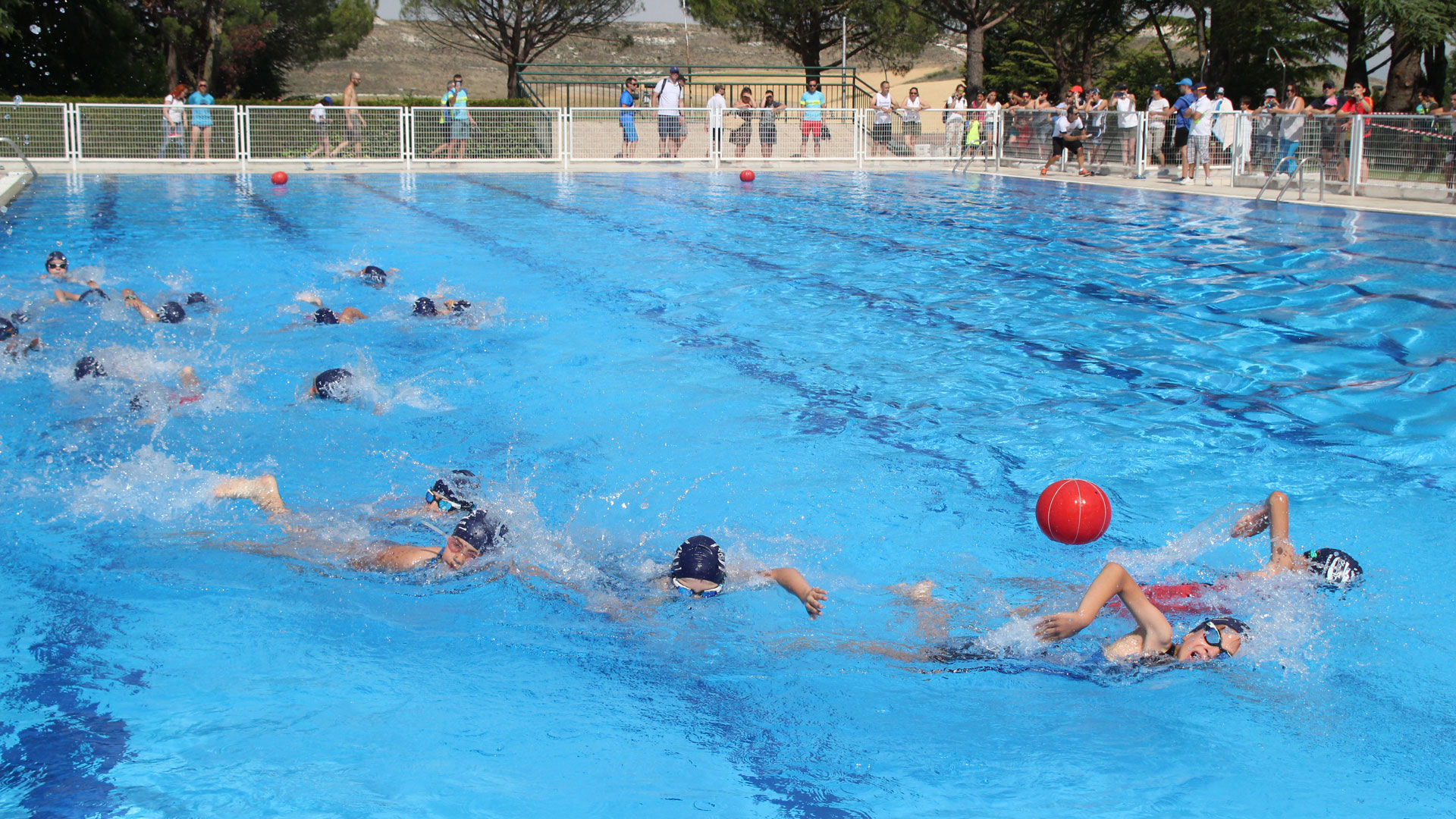 Piscina municipal de Cuéllar.