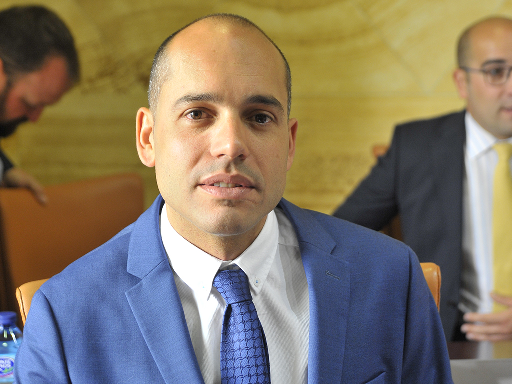 Samuel Alonso, alcalde del Real Sitio. /KAMARERO