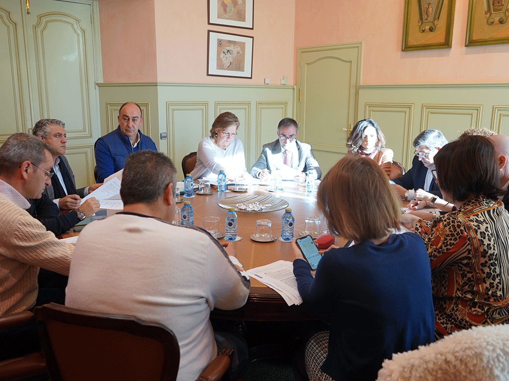 Imagen de la última Junta de Gobierno de la Diputación Provincial de Segovia. / El Adelantado