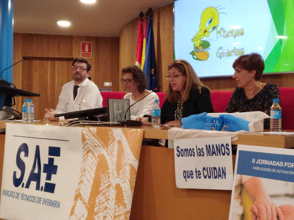 Jornada ‘Habilidades de Actuación del TCAE’ / E. A.