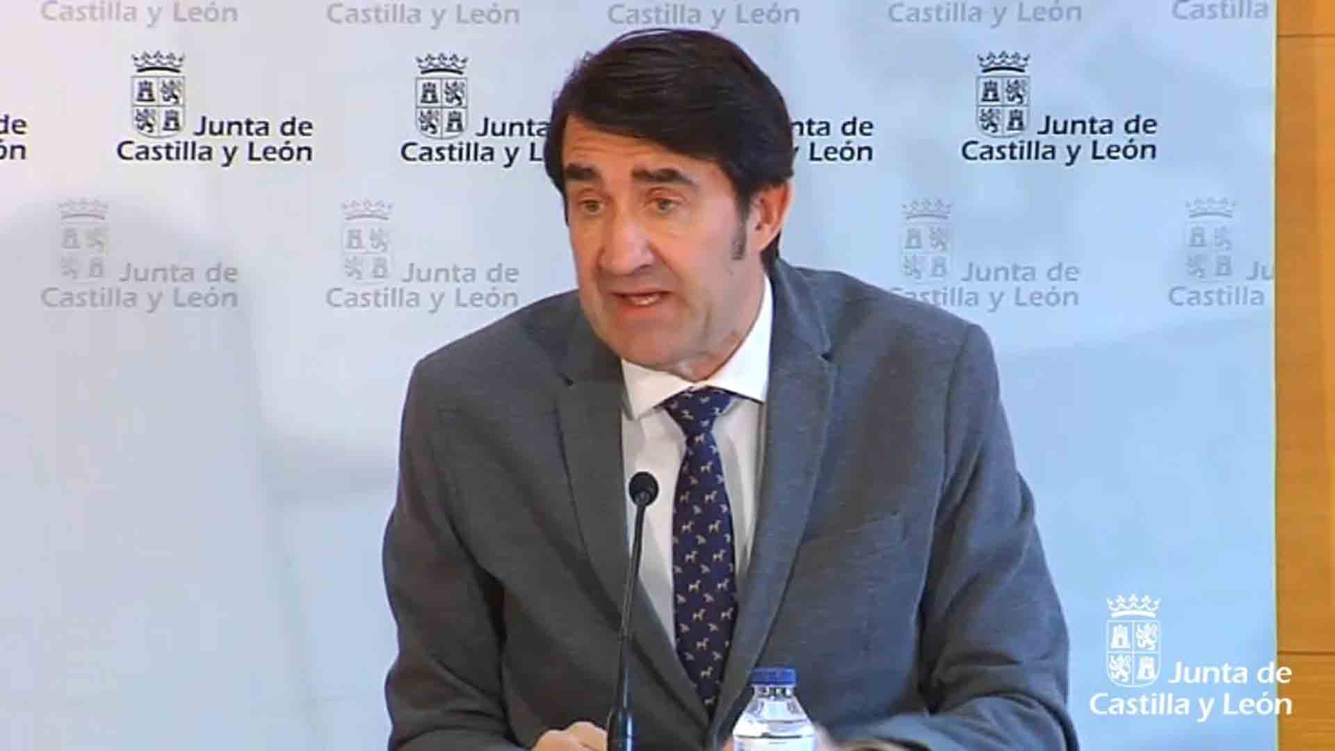 El consejero de Fomento y Medio Ambiente de la Junta, Juan Carlos Suárez-Quiñones. / JUNTA DE CASTILLA Y LEÓN
