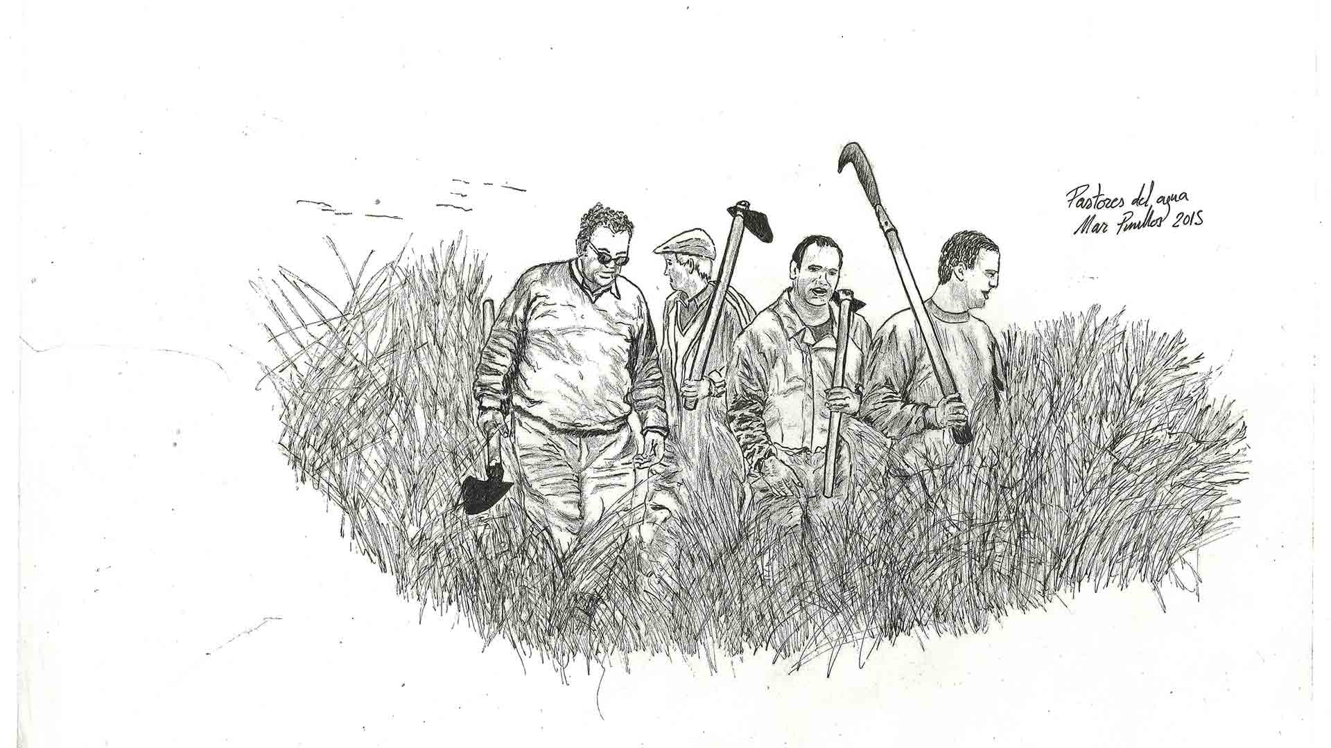 Pastores del agua - Ecos del agua 081. / Mar Pinillos