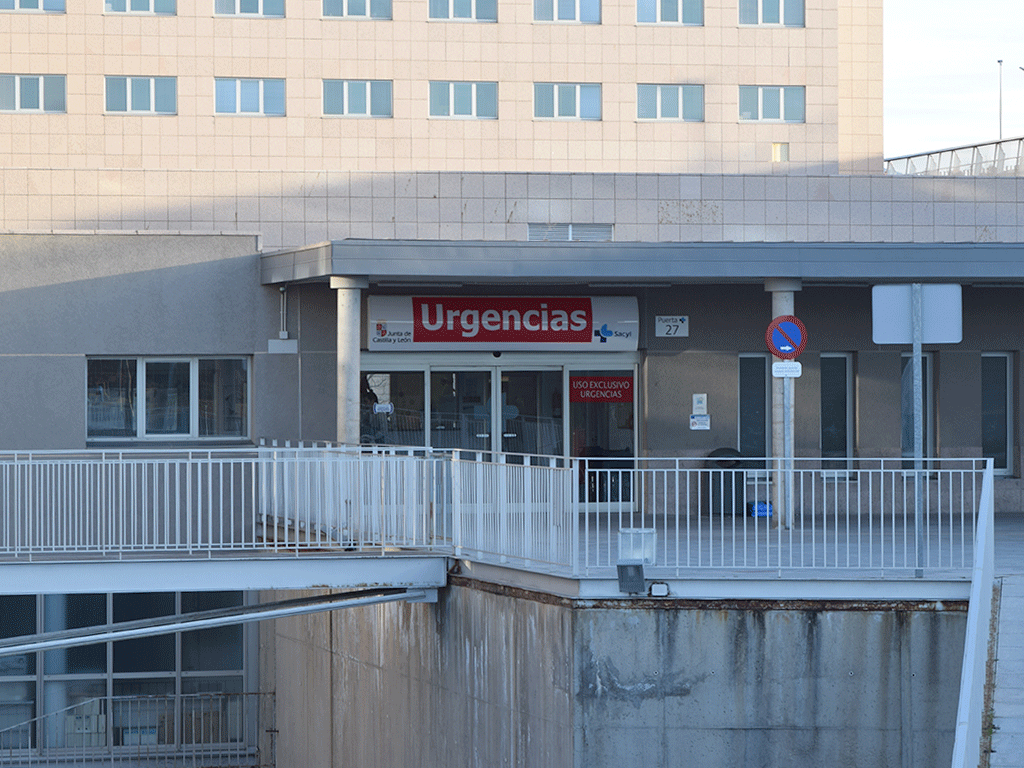 Acceso al servicio de Urgencias del Hospital General. / R. P