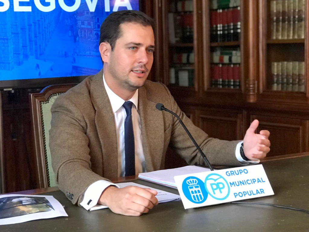 El portavoz del grupo municipal del PP, Pablo Pérez. / El Adelantado