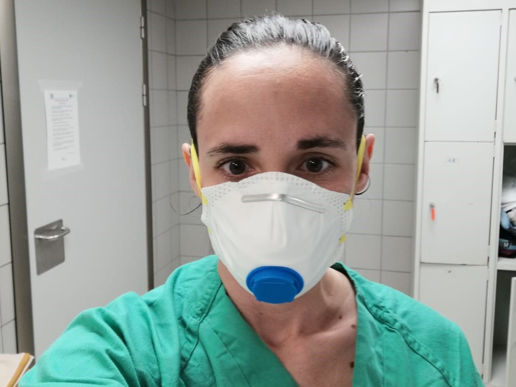 “Un mínimo avance de un paciente te da vida y esperanza” 1 Enfermera del Complejo Aistencial de Segovia
Enfermera del Complejo Aistencial de Segovia
29/3/2020