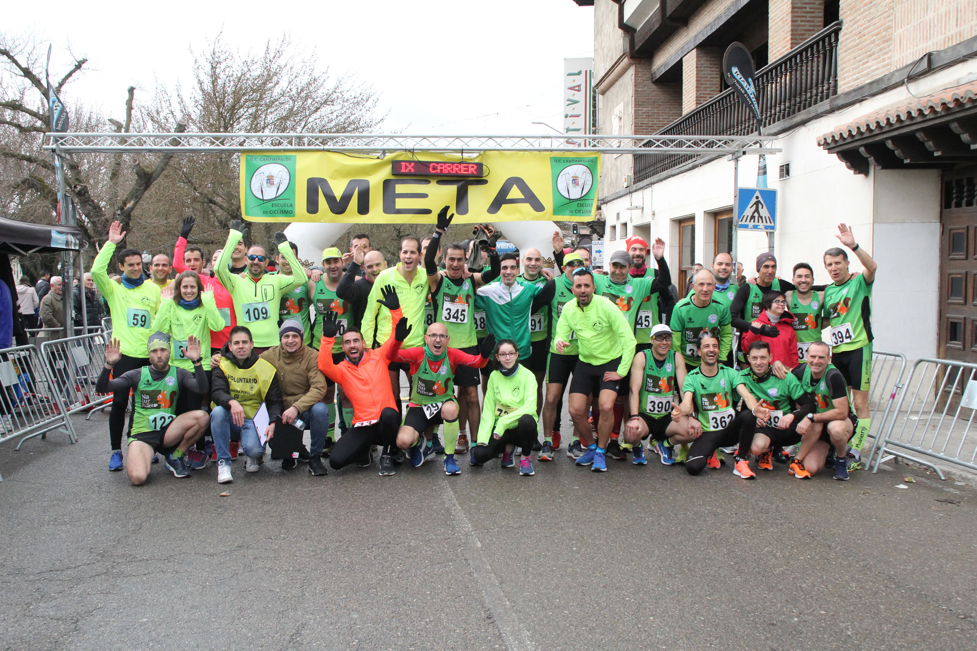 El Club Atletismo Cuéllar, satisfecho con la IX edición.