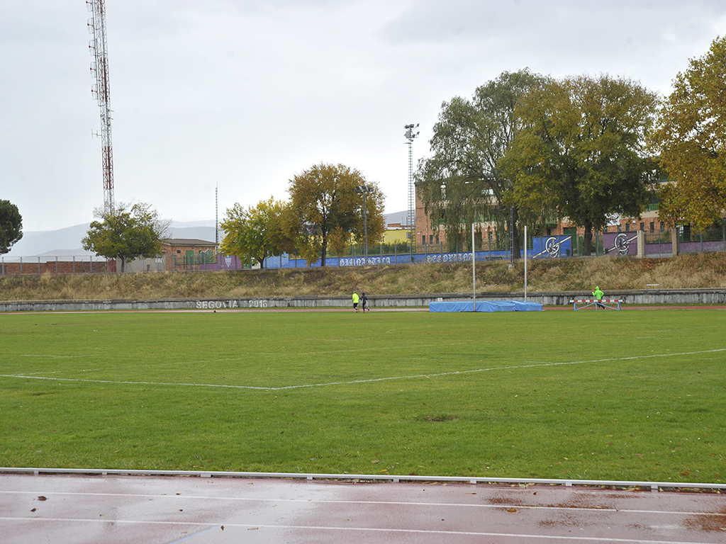 Vista parcial de la zona donde irá ubicado el módulo cubierto./ KAMARERO