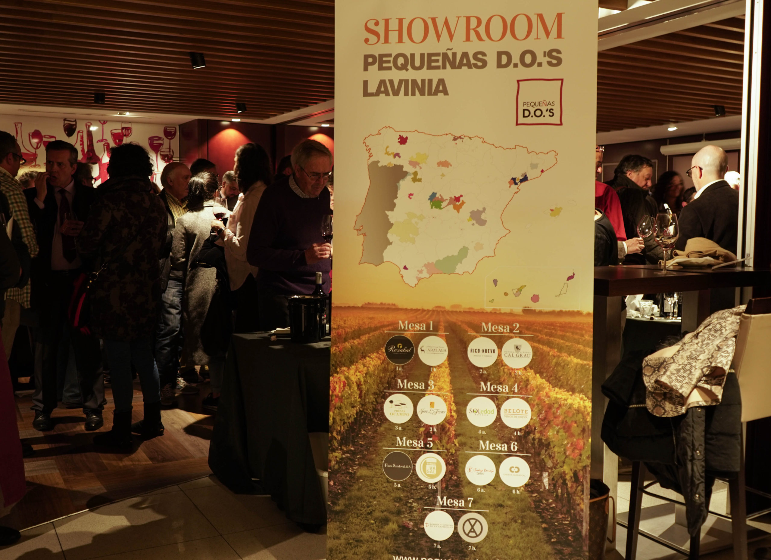 Imagen de la jornada vinícola celebrada esta semana en Madrid.