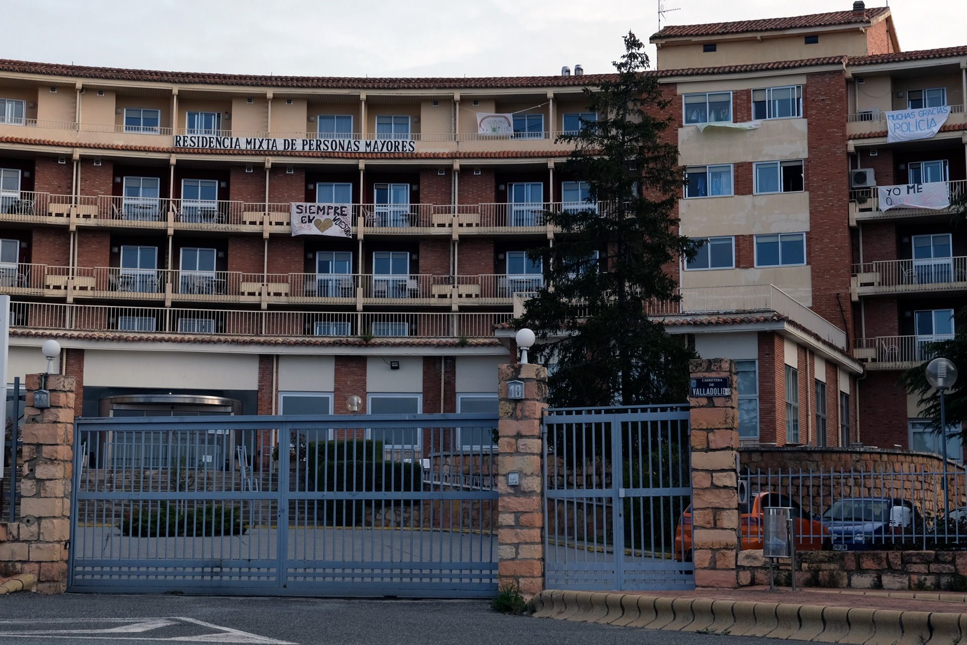 Fachada de la Residencia Mixta de Personas Mayores de Segovia. / KAMARERO