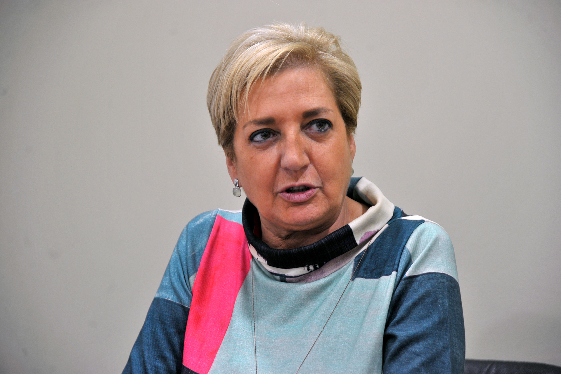 La presidenta del PP de Segovia, Paloma Sanz.