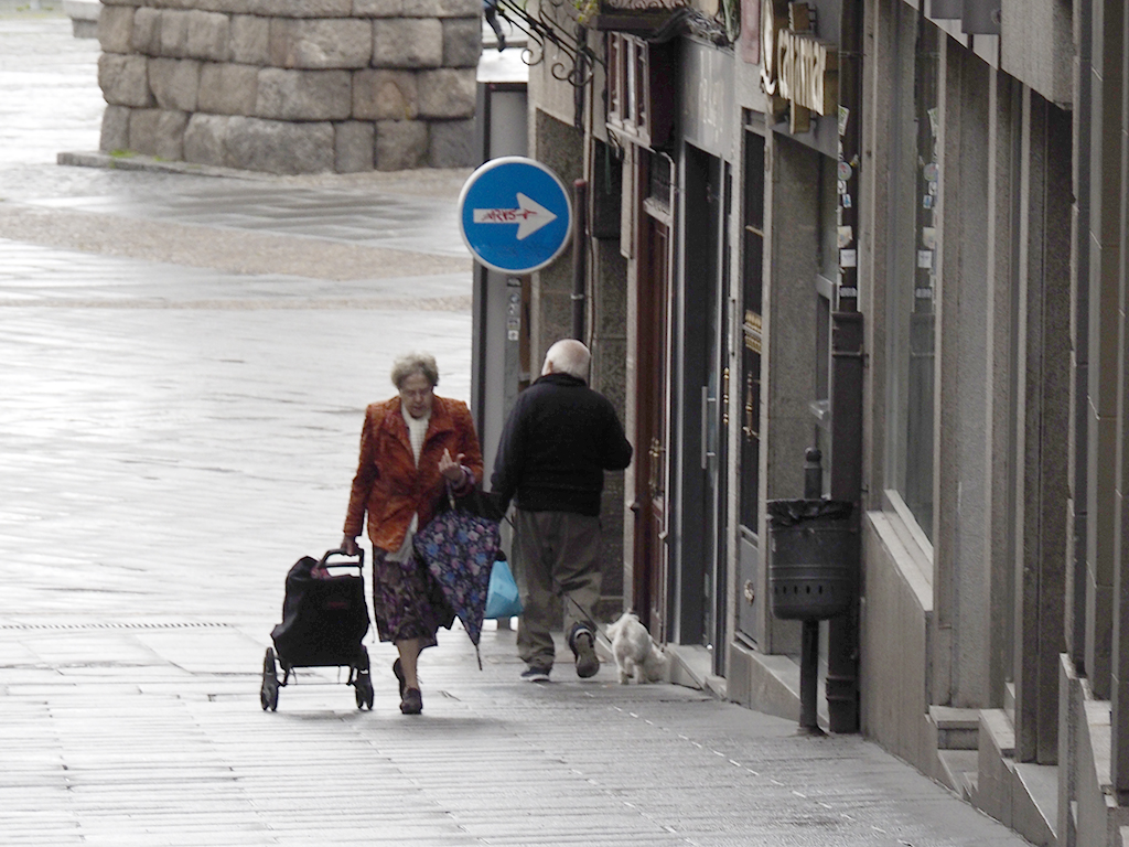 Segovia, al igual que el resto de Castilla y León, tiene un alto porcentaje de población con más de 65 años. / Nerea Llorente