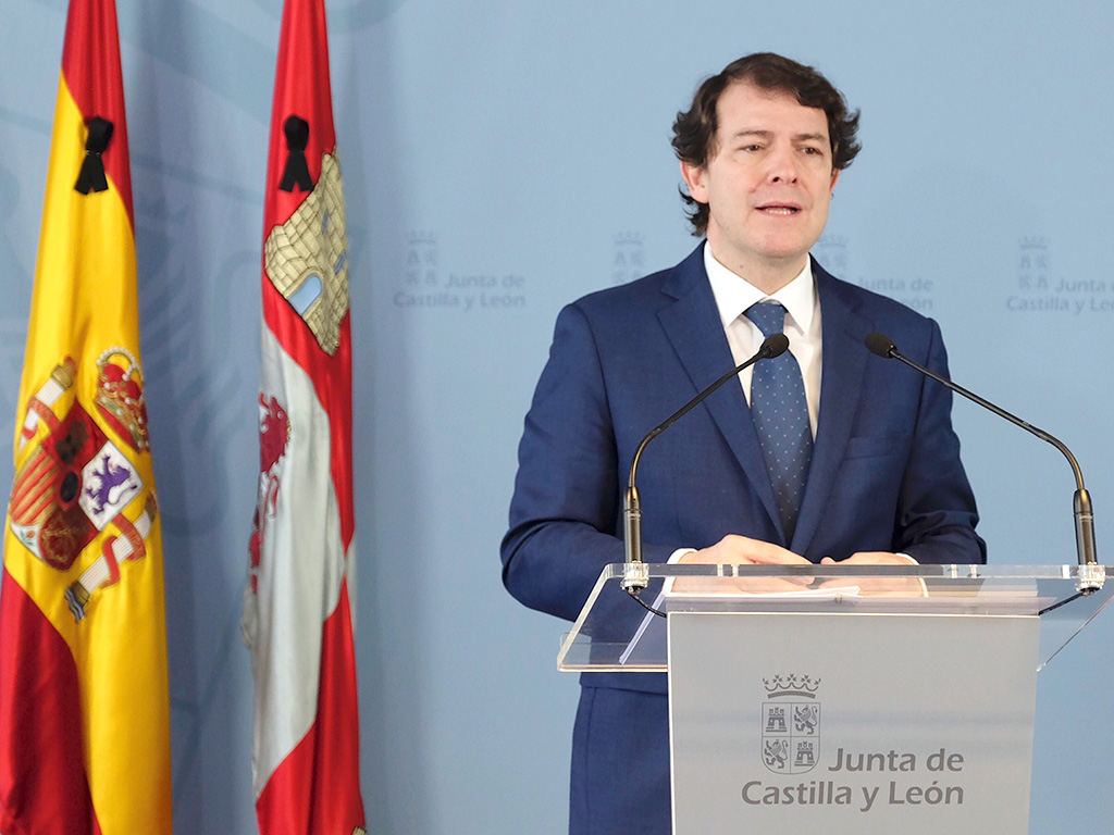 El presidente de la Junta de Castilla y León, Alfonso Fernández Mañueco. / EFE