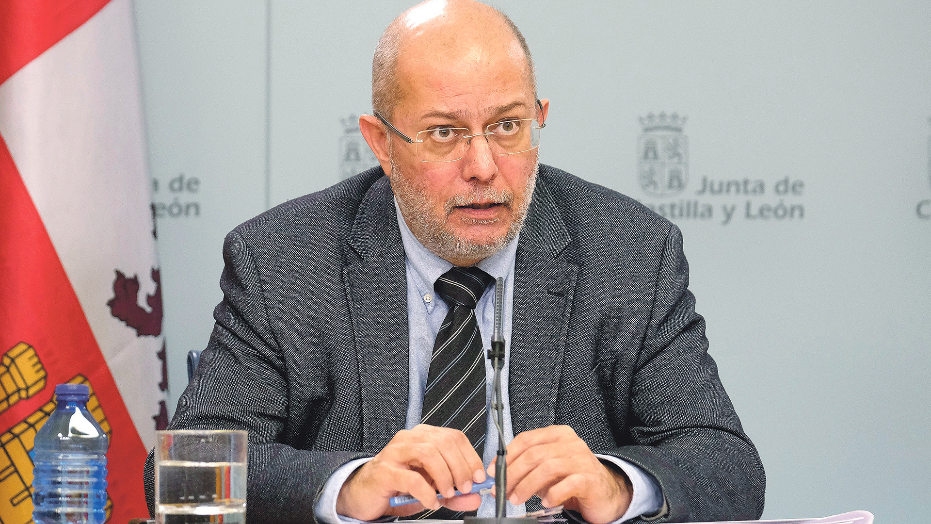 El vicepresidente y portavoz de la Junta, Francisco Igea. / E.A