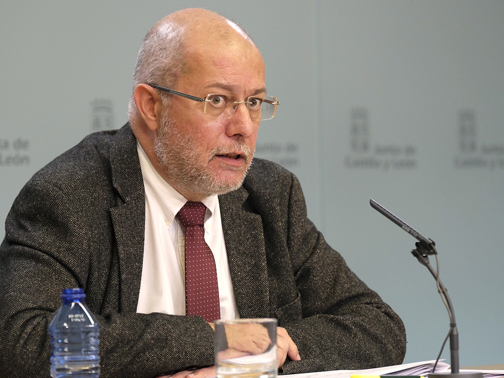 El vicepresidente y portavoz de la Junta de Castilla y León, Francisco Igea. / EFE