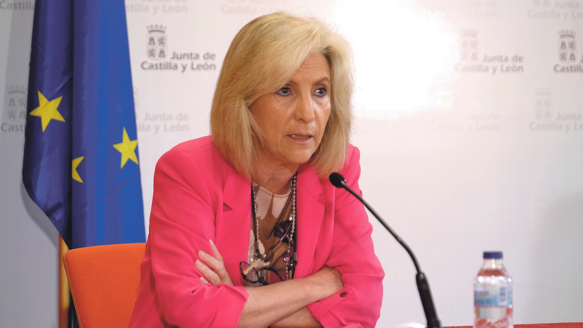La consejera de Sanidad de la Junta de Castilla y León, Verónica Casado.