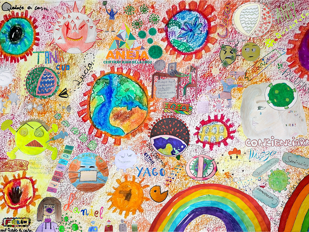 40 1 dibujo coronavirus