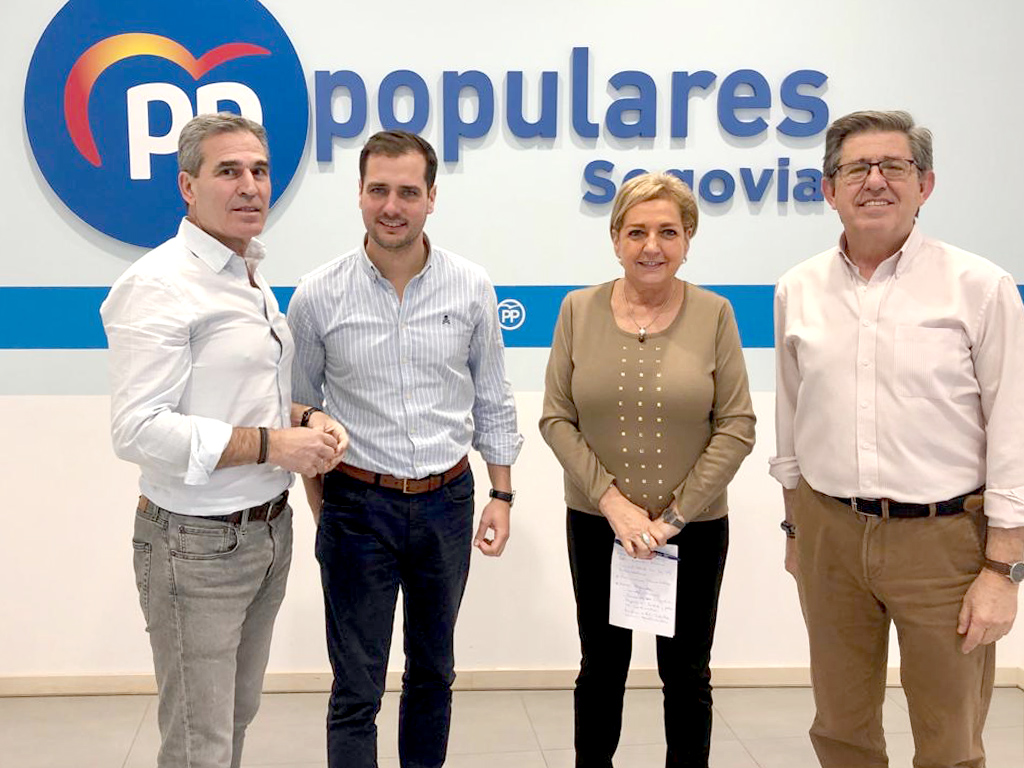 Los diputados nacionales y senadores del Partido Popular por Segovia. / El Adelantado