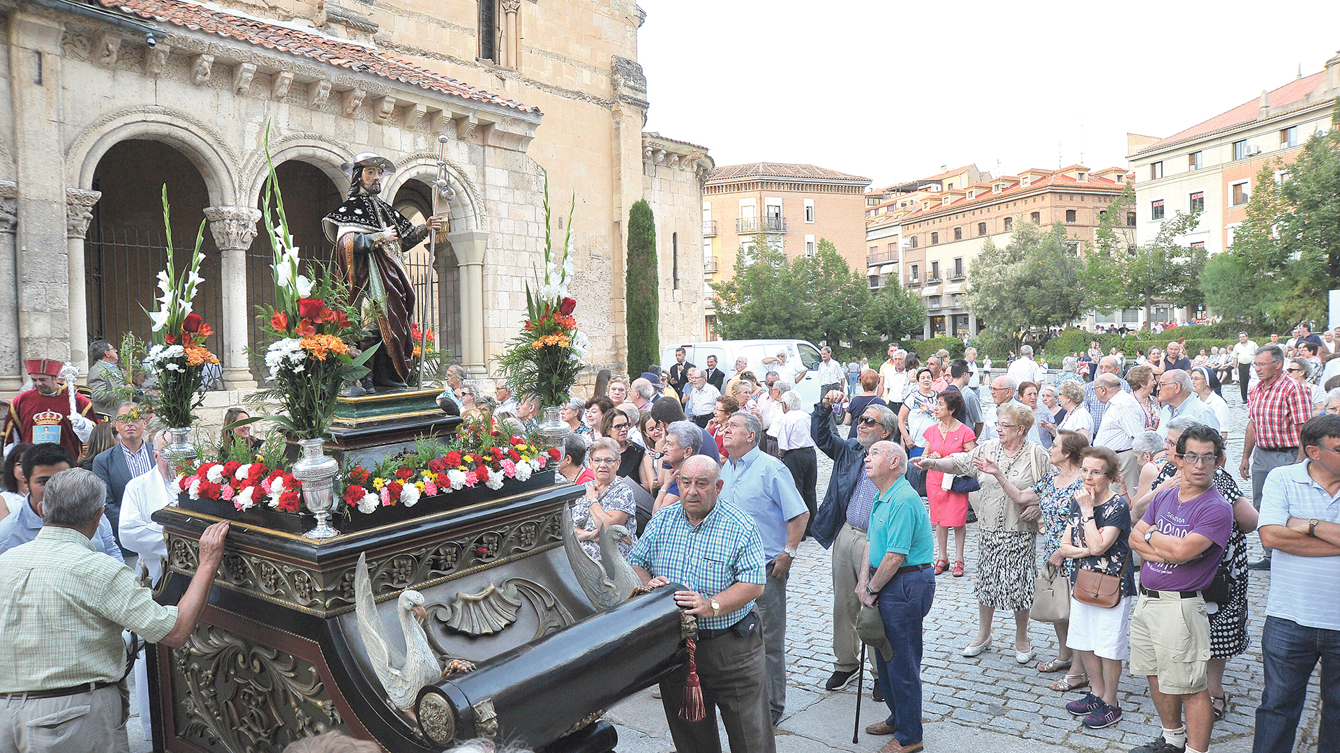 Procesión de San Roque. Kamarero.