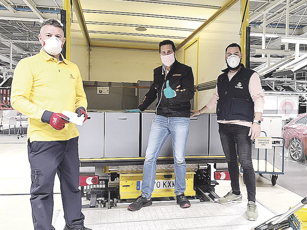 Correos colabora con diversas iniciativas solidarias en todo el territorio español./FOTOS CORREOS