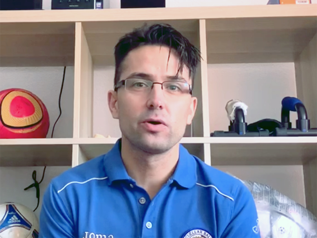 Gonzalo Guijarro, protagonista del primero de los vídeos. / CD CUÉLLAR