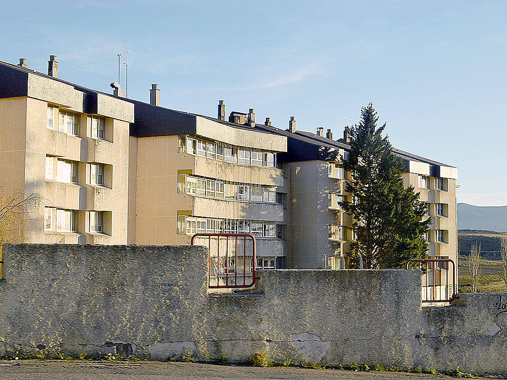 Residencia Asistida de Persona Mayores, situada en la carretera de Ávila. / ROCÍO PARDO