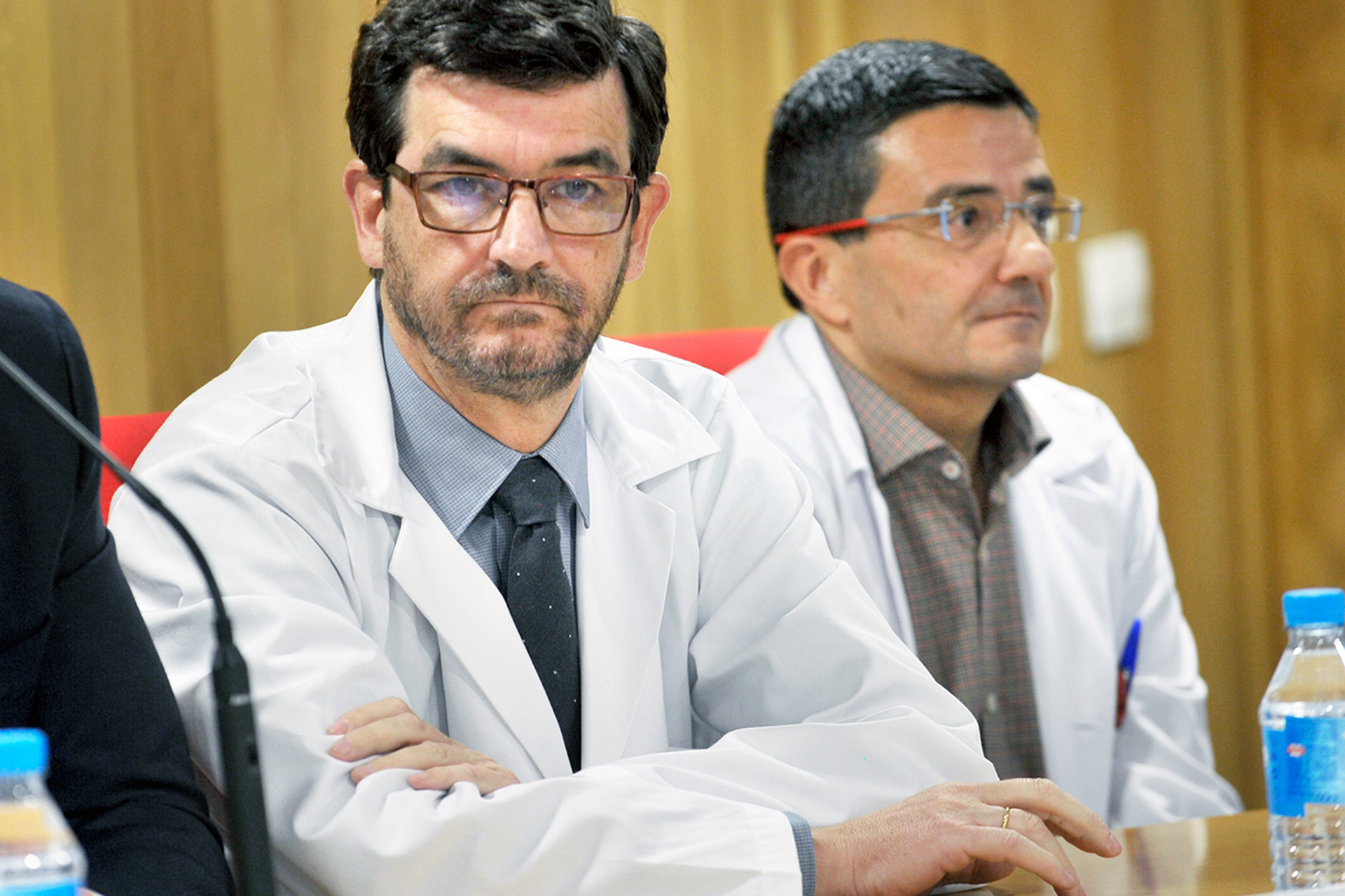 El gerente de Asistencia Sanitaria de Segovia, Jorge Elizaga, antes de la pandemia de la que el mismo fue infectado.