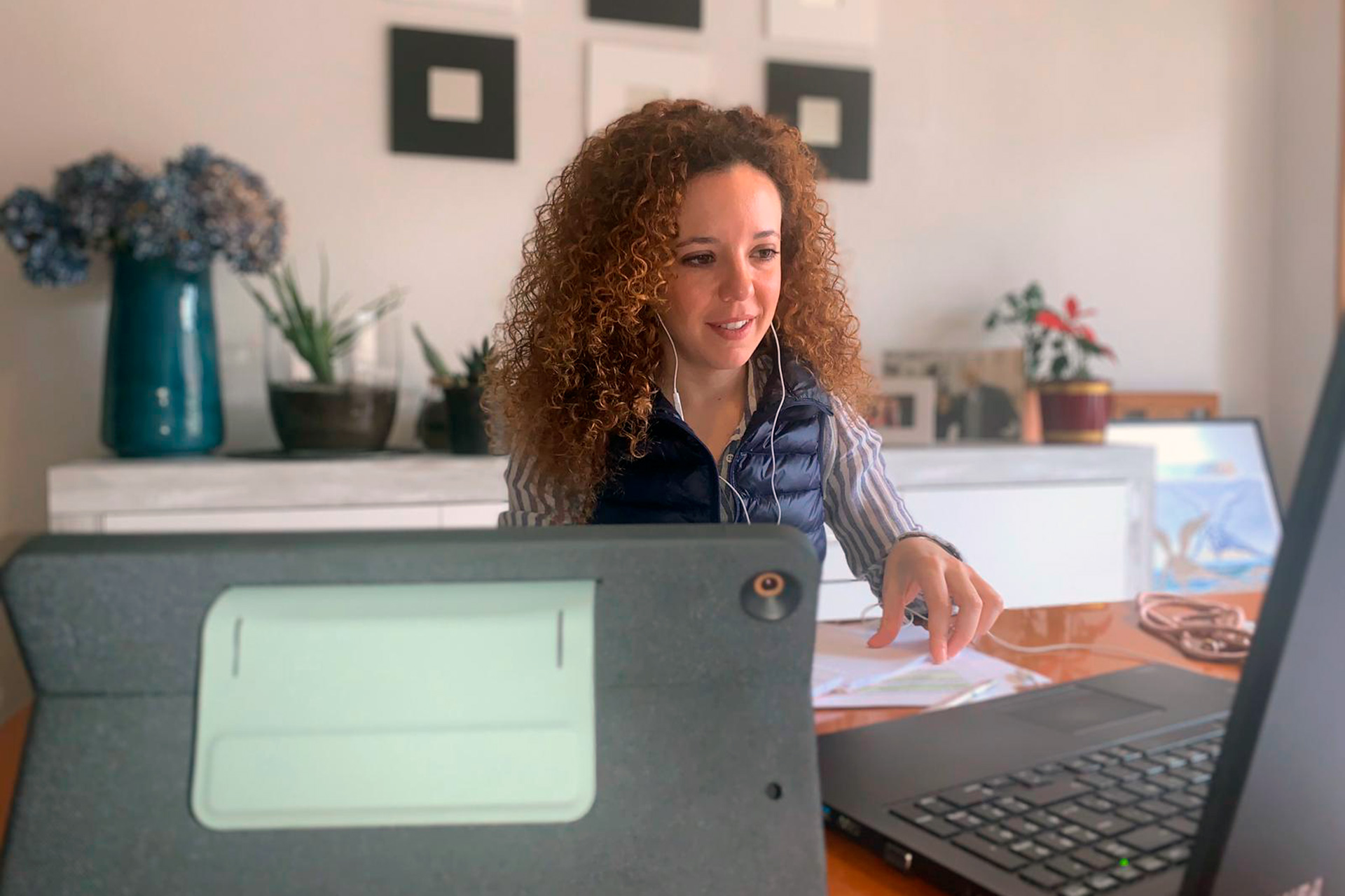 La portavoz de Ciudadanos en el Ayuntamiento de Segovia, Noemí Otero. / E. A.